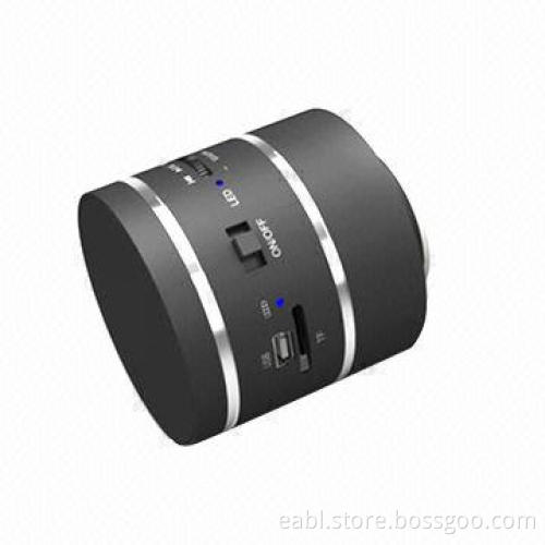 Portable Vibration Resonance Speaker, w/SD/TF Card, FM Radio, Built-in Lithium Battery, USB Charger